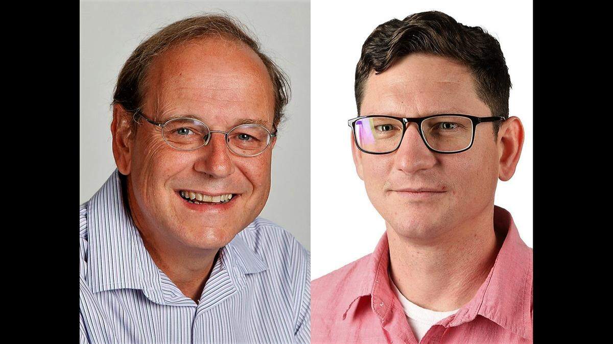 The 2021 Victor Murdock Award was shared by Eagle reporters Dion Lefler and Chance Swaim for their series, “Anatomy of a Smear.”
