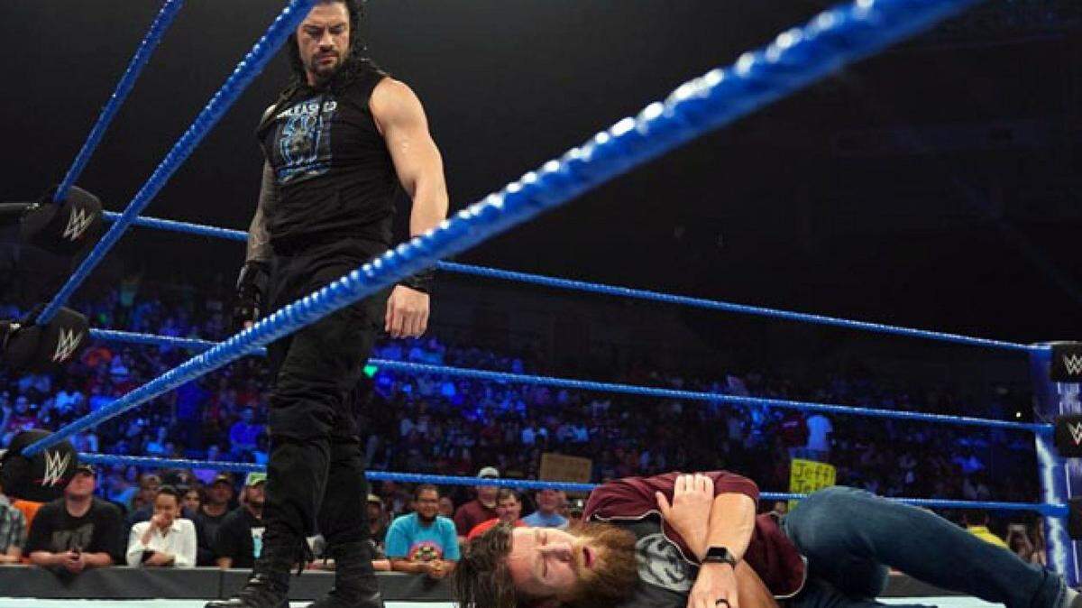 Roman Reigns will be among the wrestlers in town on Friday for WWE’s “Smack Down” at Intrust bank Arena.