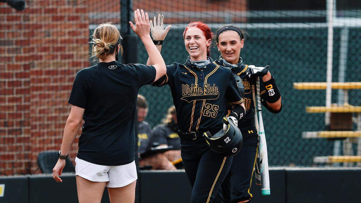Sydney McKinney, a sophomore shortstop for the Wichita State softball team, won the American Athletic Conference Player of the Year honors after hitting .434 this past season.