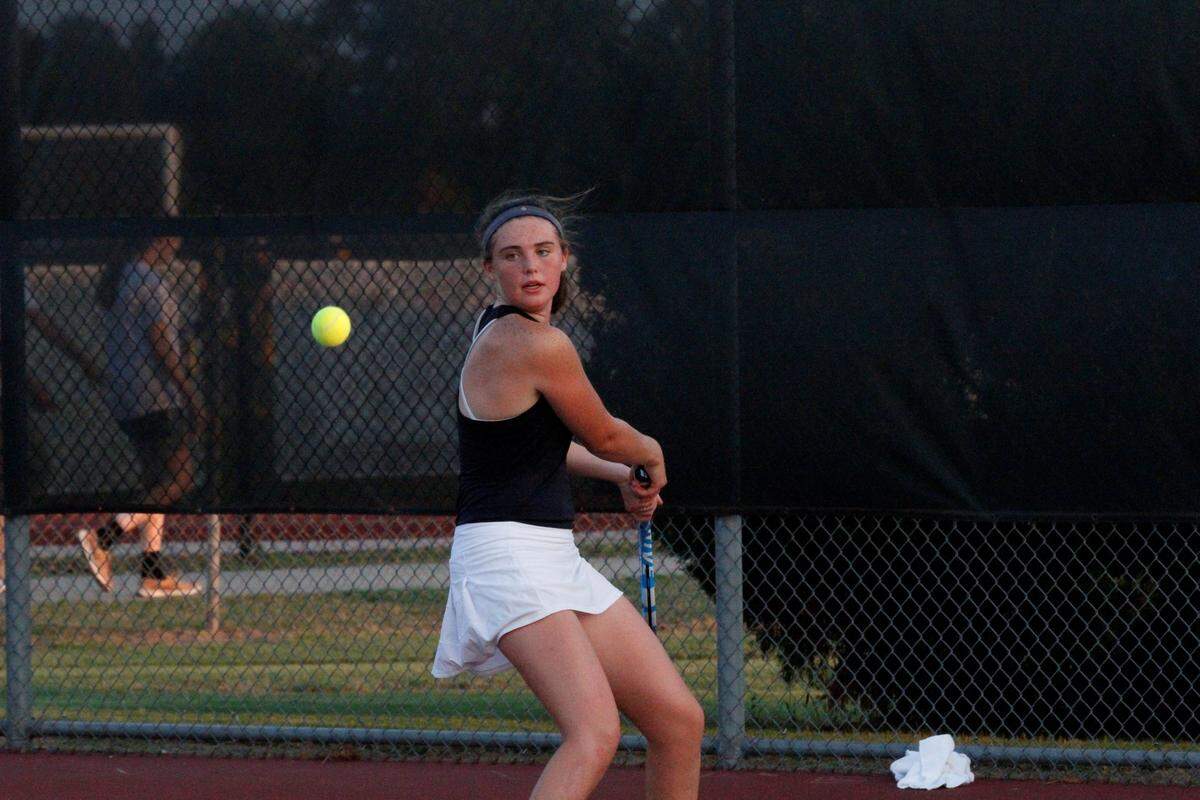 Kapaun sophomore Clara Whitaker is coming off a 5A singles title in 2017.