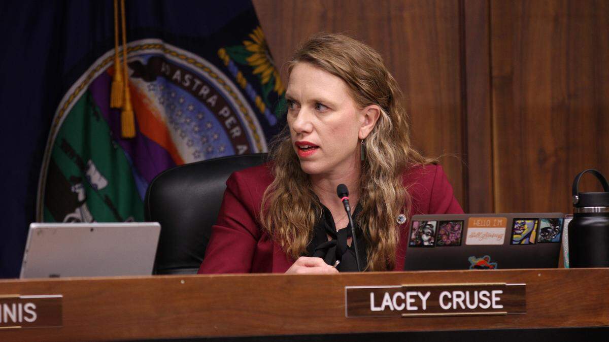 Sedgwick County commissioner Lacey Cruse was criticized by her colleagues Wednesday during the County Commission meeting after she accused them of corruption.