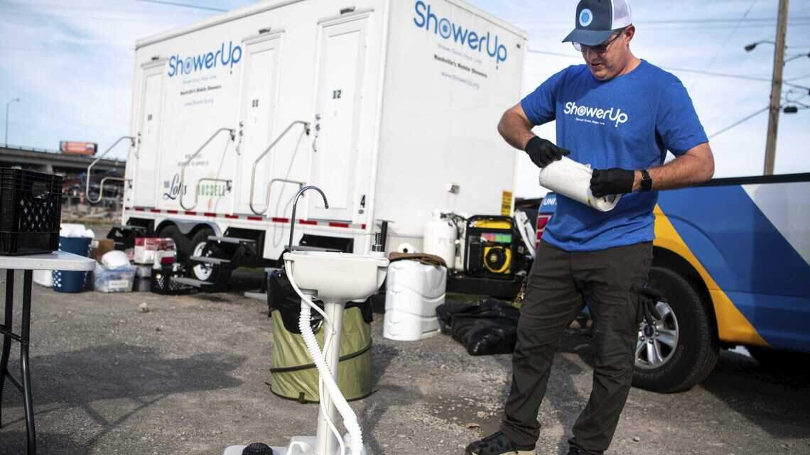 Former Wichita radio exec received call to create mobile showers for homeless