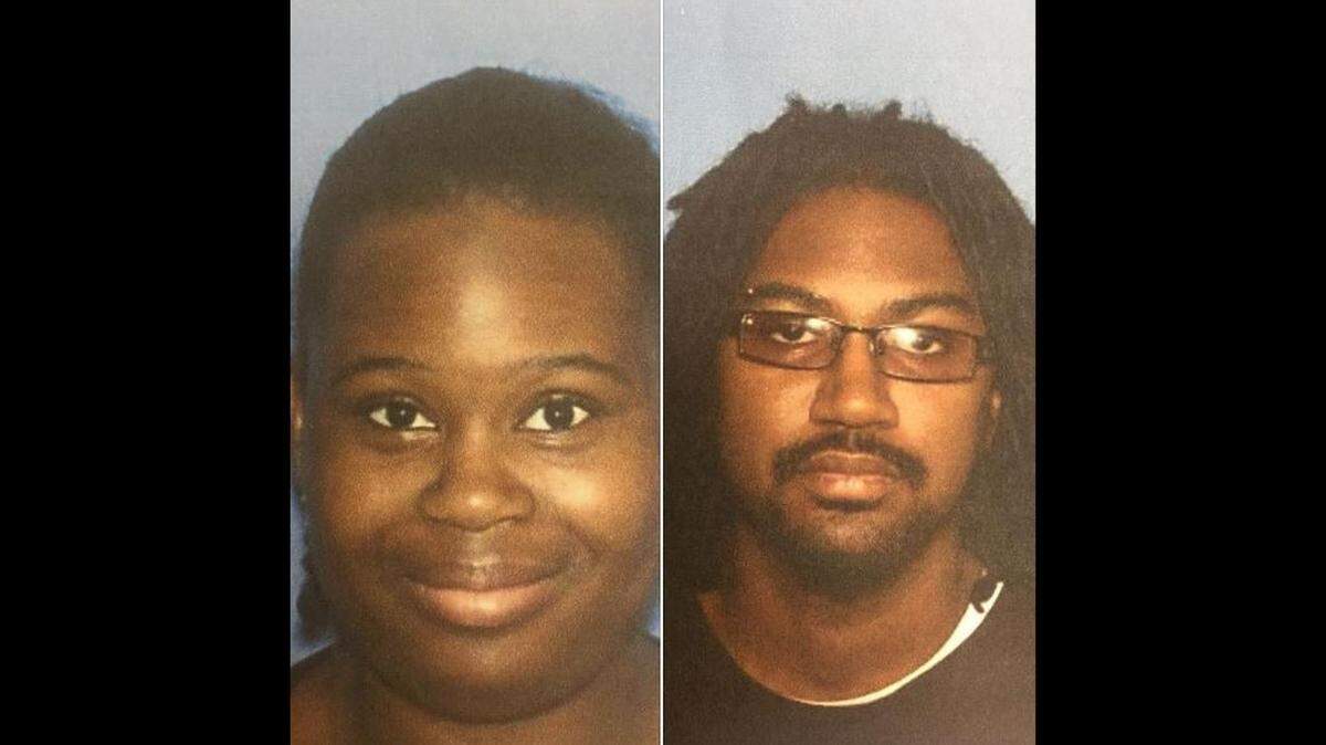 Antwon Davidson and Janecia Moore turned themselves in to police after they were wanted for attempted murder, domestic battery and permitting abuse on a minor.