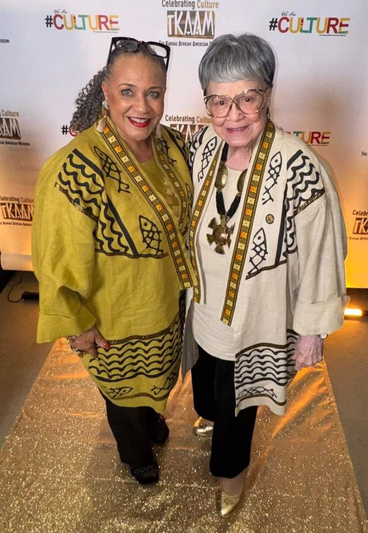 Sheila Kinnard, left, with her mother, the late Jo Brown.