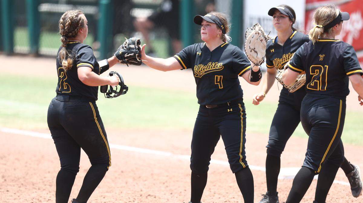 The Wichita State softball team lost 2-1 in extra innings to Tulsa in the AAC tournament semifinals on Friday in Tampa, Fla.