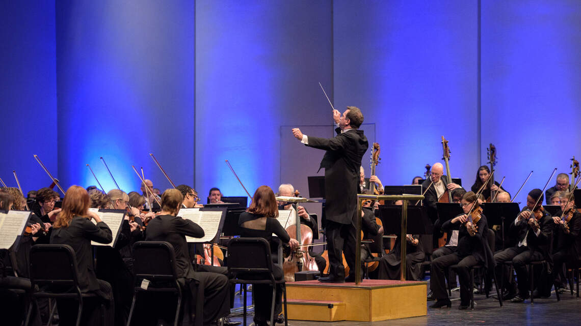 At Symphony 360, the audience will surround 32 string players at Century II