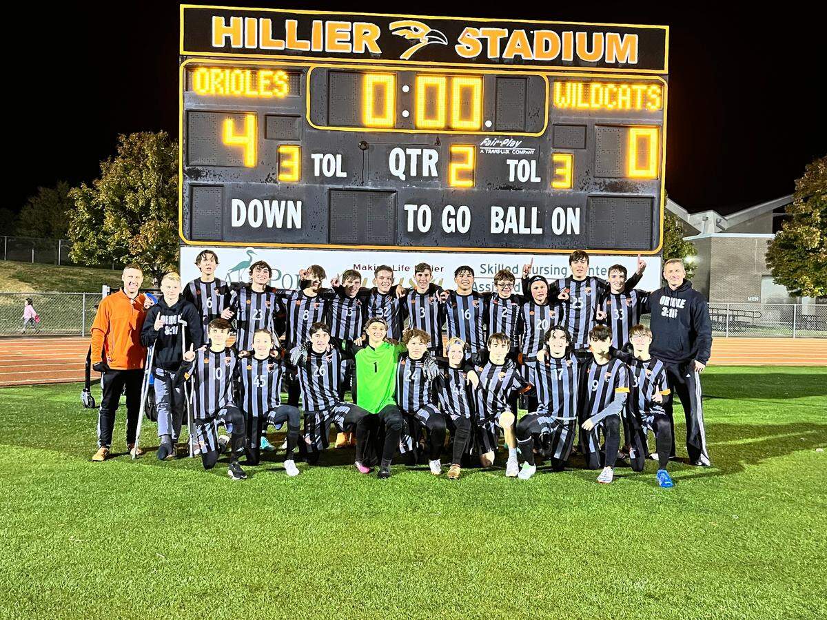 The Augusta boys soccer team is headed to the Class 4-1A state semifinals for the first time in program history after a 4-0 victory over Topeka Hayden on Friday.