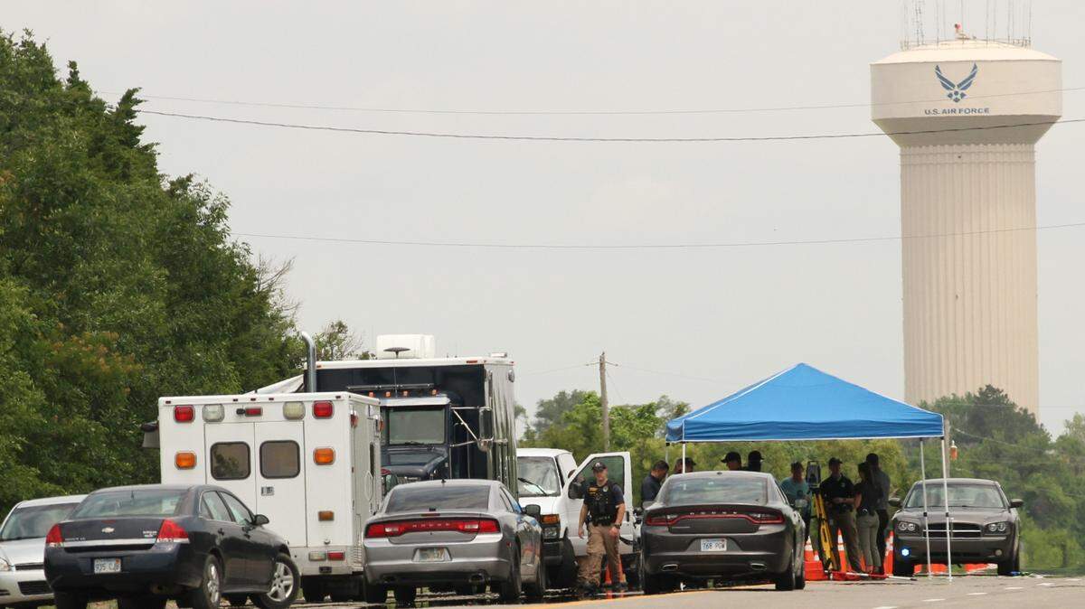 Two people were fatally shot and another person was injured Saturday morning in between Wichita and Derby.