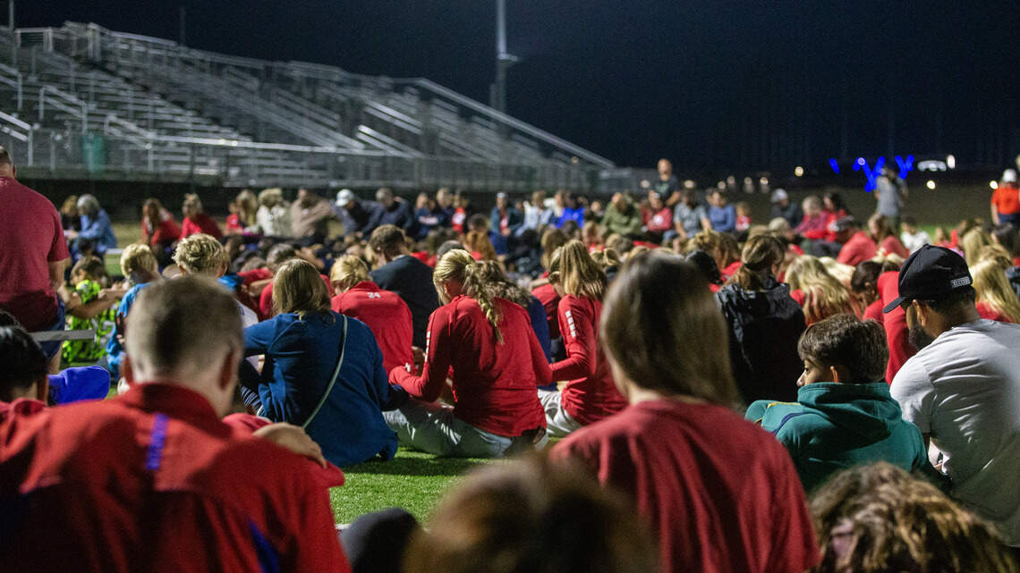 ‘One shared purpose’: Community mourns together at Stryker prayer vigil