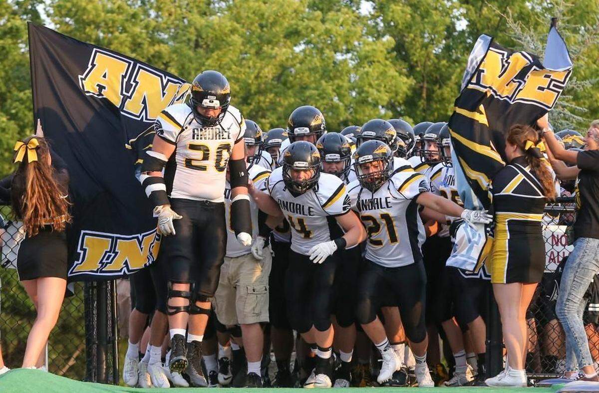 Andale football will finish its season at Cheney on Oct. 19.