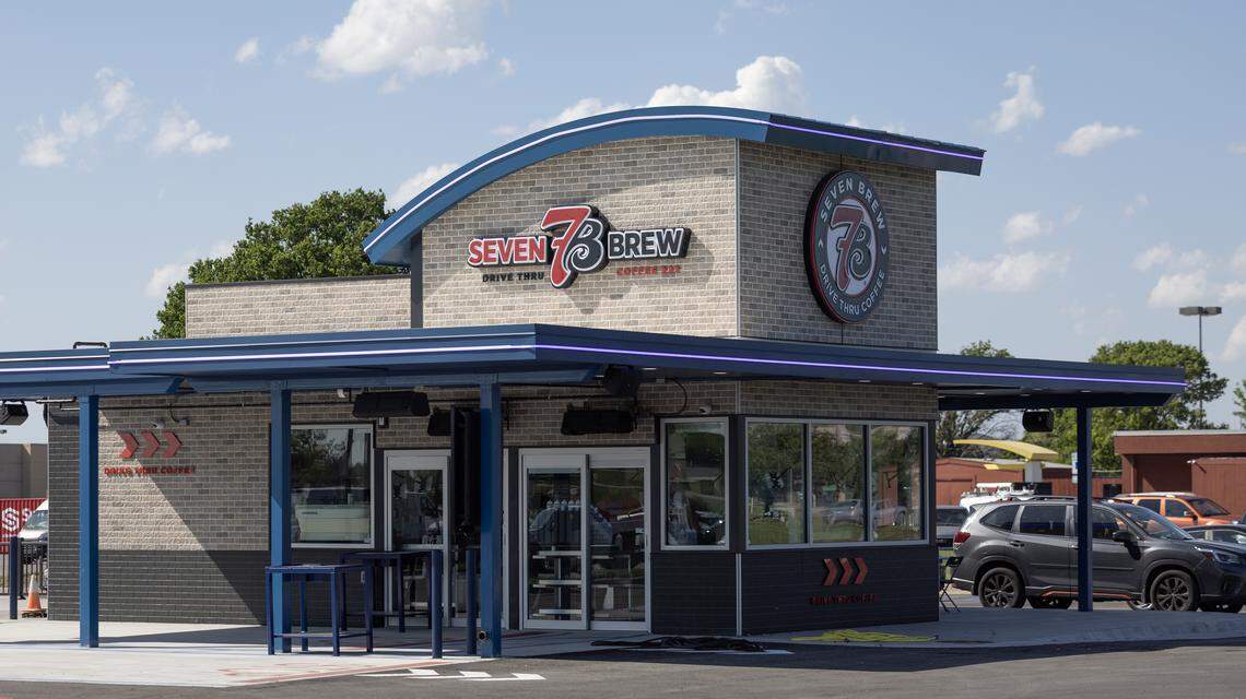 The Seven Brew Coffee Drive Thru on north Rock Road should open in May.