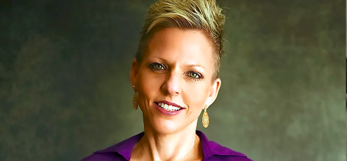 Kristi Shaw, owner of Advanced Cheer Crew in Arkansas City.