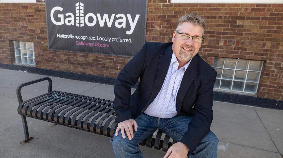 Chris Carlson is moving the Wichita office of the national Galloway & Co. architecture firm to the ArenaPointe building at the southeast corner of Emporia and Waterman. “We want a good place to call our own,” he said.