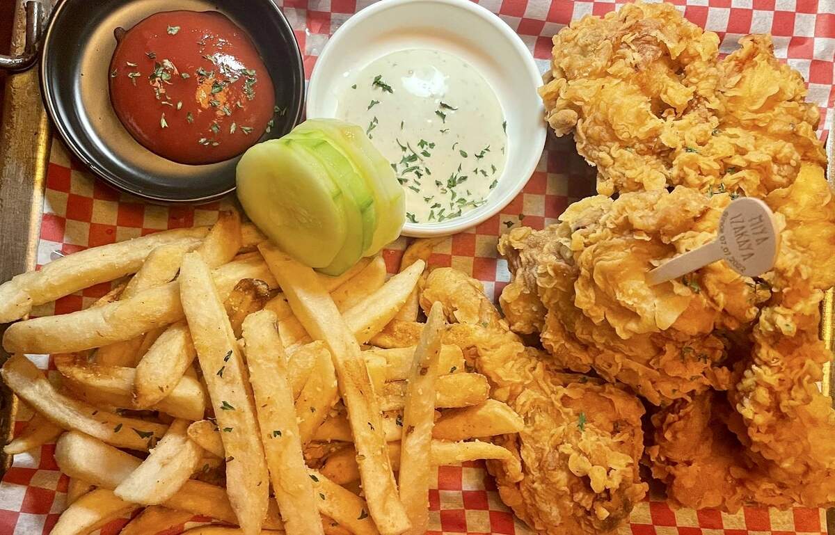 Korean fried chicken was one of the specialties at Miya Izakaya.