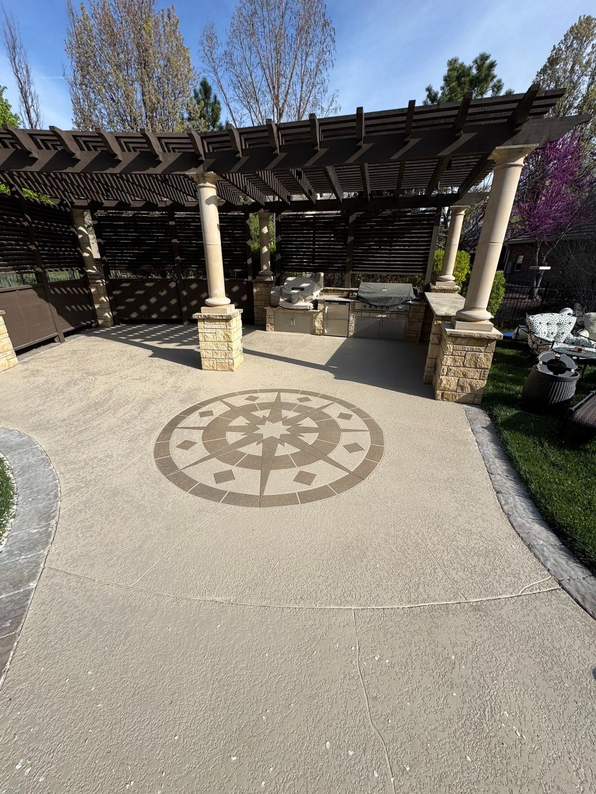 Sundek of Wichita offers a variety of designs and colors for customers to get creative with concrete.