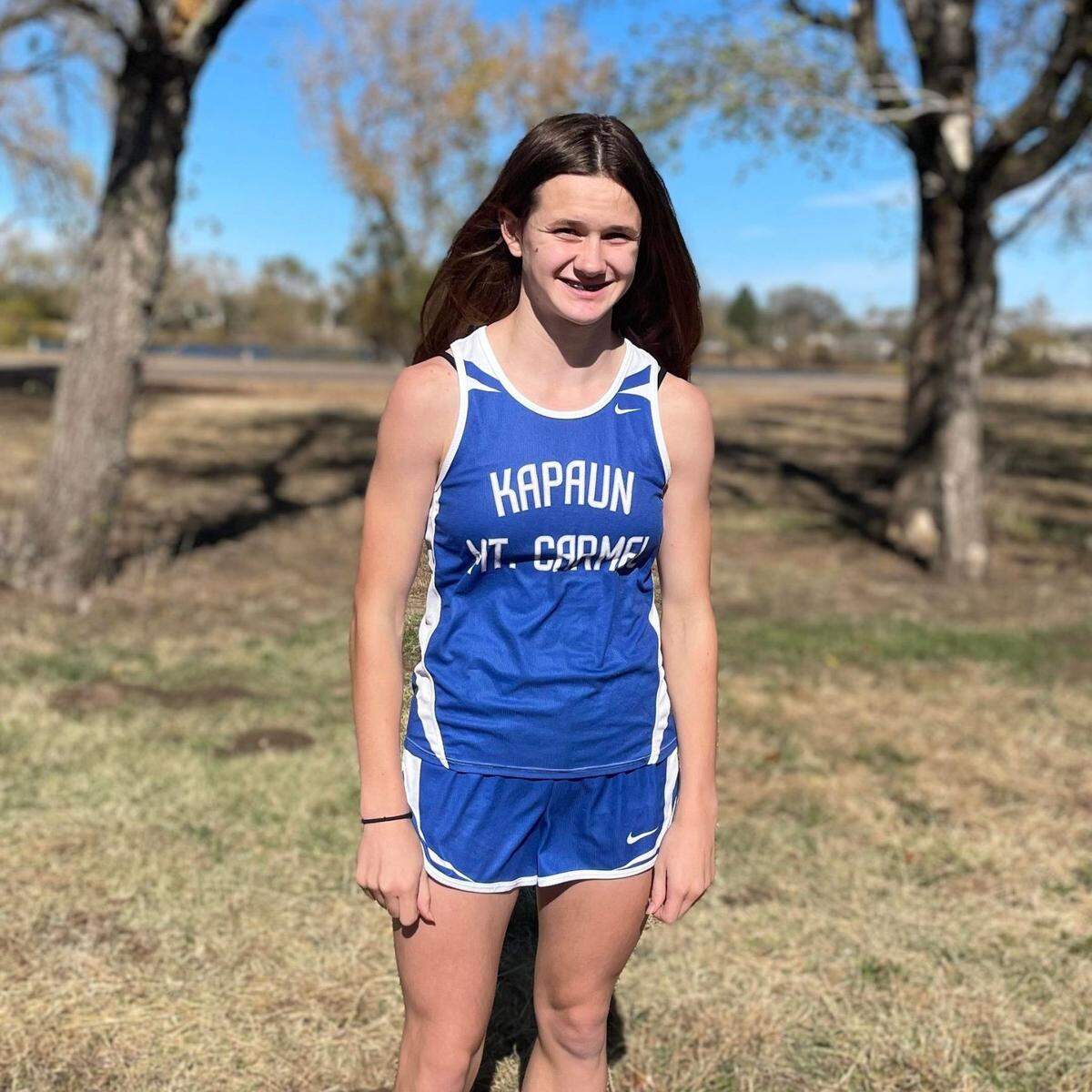 Kapaun Mt. Carmel freshman Taylor Barringer