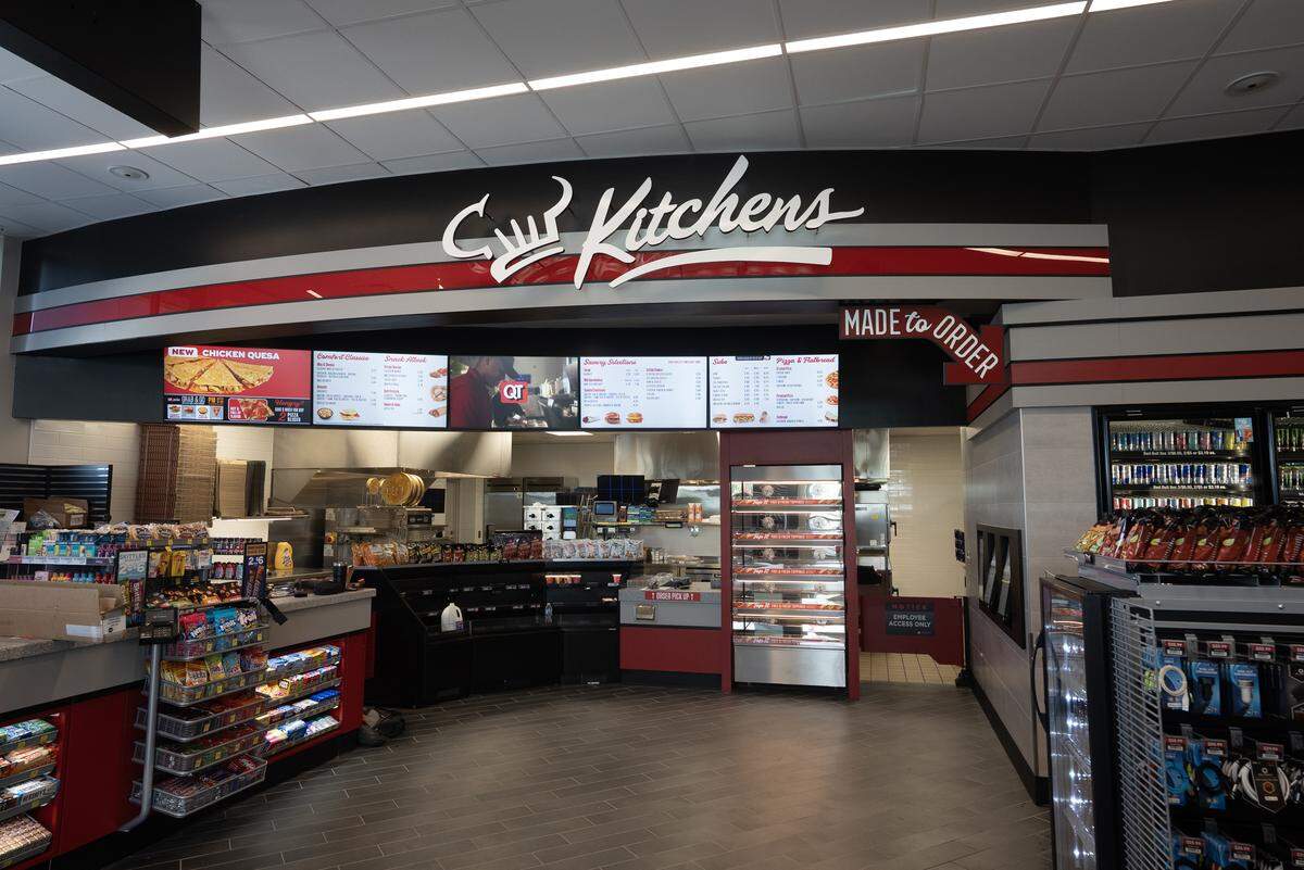 In addition to having a larger kitchen area, the new Gen 4 QuikTrip model is larger in general and has a more spacious feel.