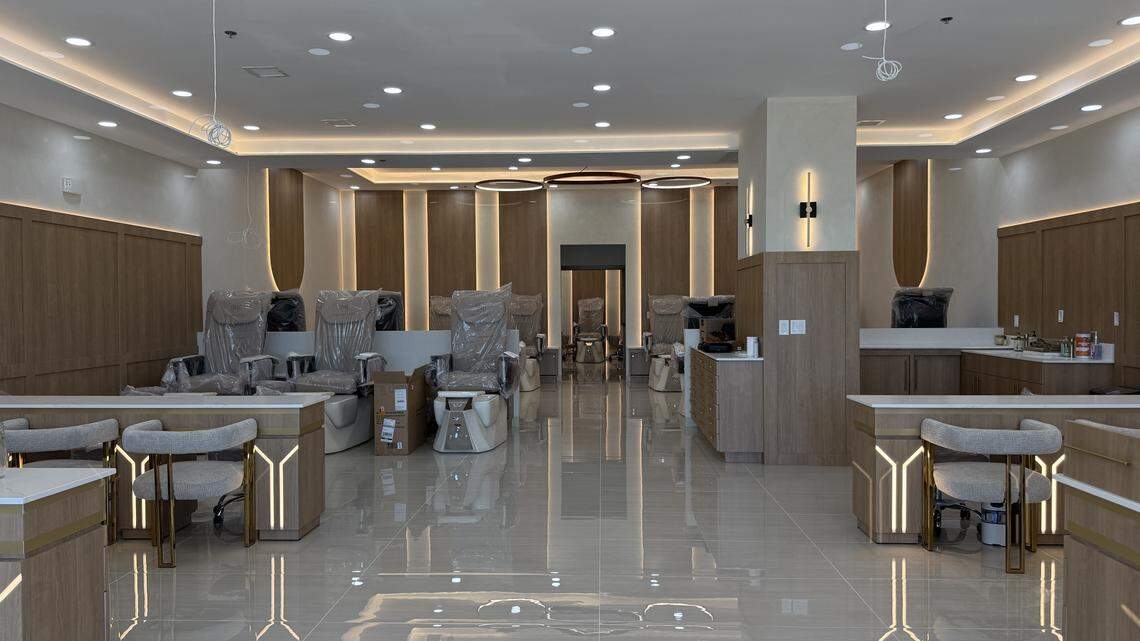 The latest new business at the Heritage in Andover finally is opening Friday