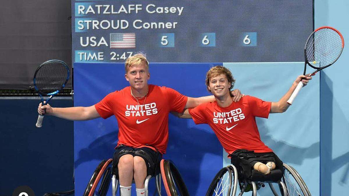 Wichita native and Maize graduate Casey Ratzlaff (left) is the top-ranked wheelchair tennis player in America and just wrapped up his first experience at the Paralympics, where he won a match in singles and doubles.