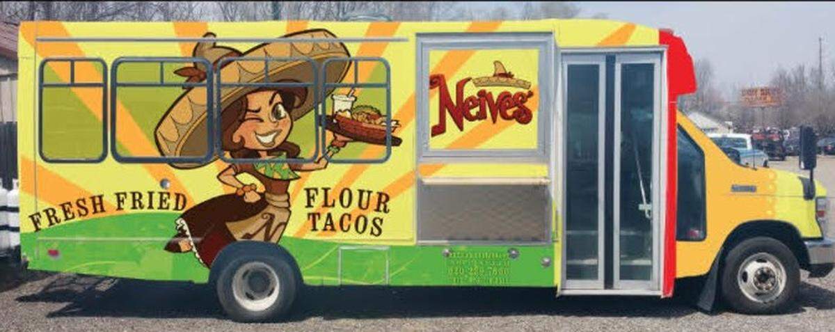 Neives’ Taco Truck is new on the Wichita scene this year.