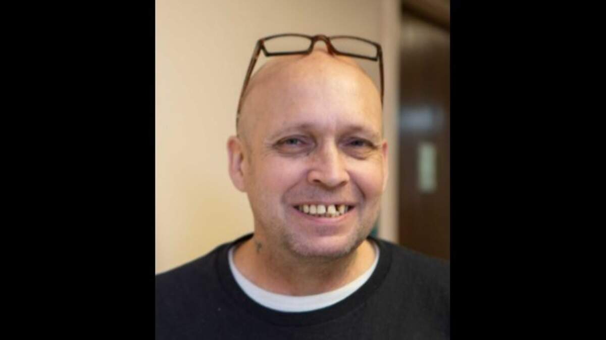 Screenshot of a photo from Union Rescue Mission’s page about Merrill Rabus’ success story. Rabus was killed Friday in northeast Wichita after being hit by a van and shot by a woman police say was a stranger.