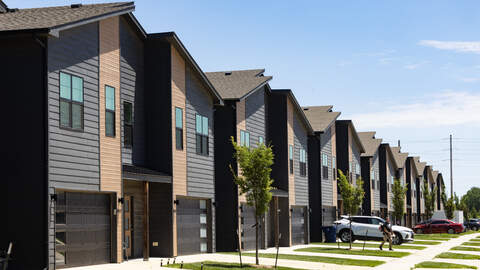 The Castaway development on north Tyler Road in Maize features duplexes that don’t have any variety in their appearance. If the Maize City Council approves any regulations on future duplex developments, requiring variations to the exterior look of units in the same development is likely to be something that is considered. The Castaway development on north Tyler Road in Maize features duplexes that don’t have any variety in their appearance. If the Maize City Council approves any regulations on future duplex developments, requiring variations to the exterior look of units in the same development is likely to be something that is considered.
