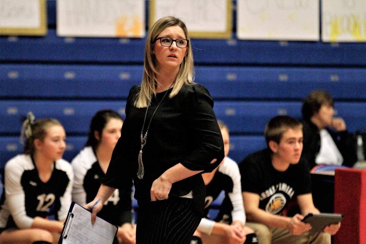 Andale volleyball coach Kaylie Bergkamp has changed the culture of the program after just one year. (Oct. 26, 2018)
