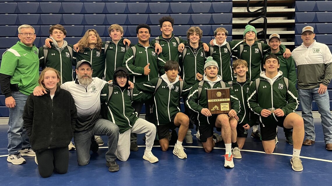 Results from Kansas boys high school wrestling state tournaments