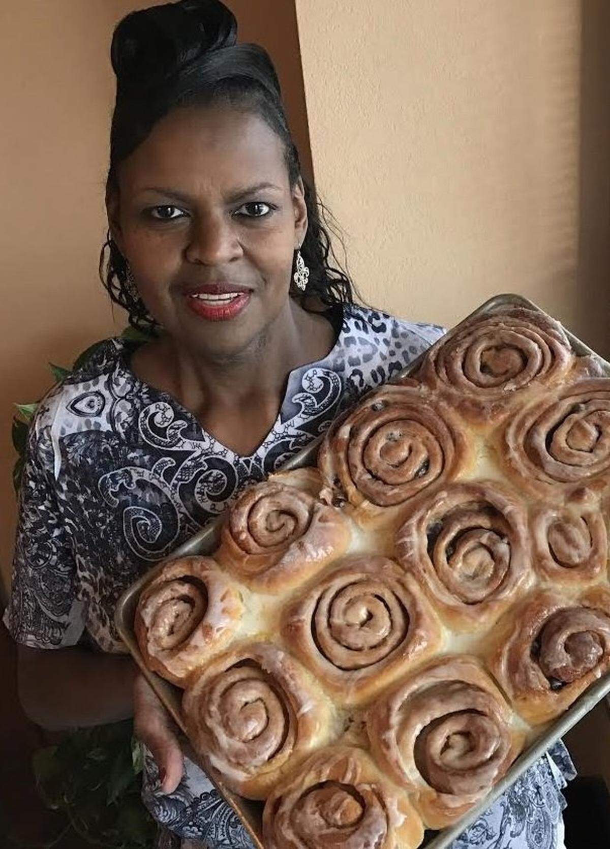 Kim Love was part of the team behind Mama Love’s Kitchen, where she was especially known for her cinnamon rolls. Now, she’s helping her nephew, Adrian Love, at his new Love & Co. Kitchen & Cocktails, which also will offer the cinnamon rolls along with other food and music like Mama Love’s used to have.