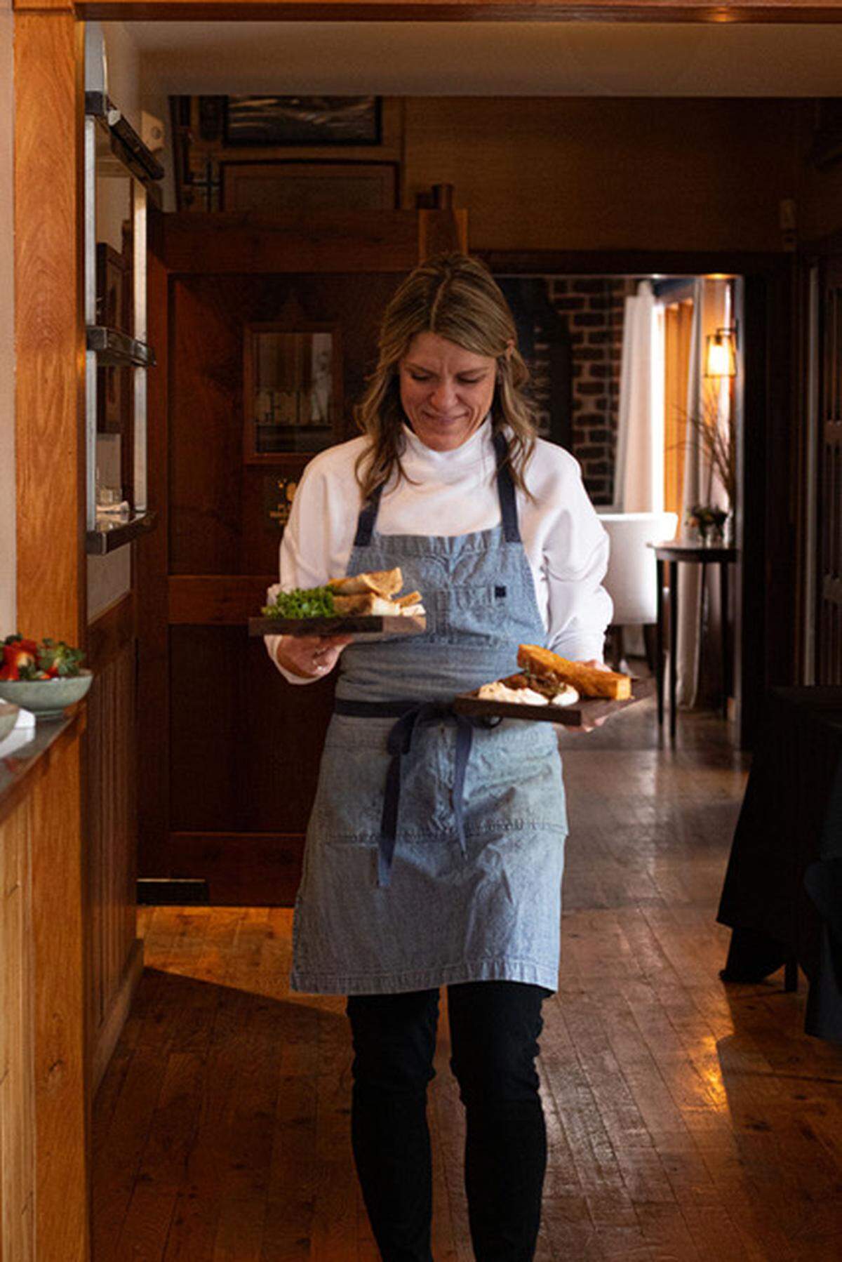 Katharine Elder and her husband, George,started offering evening meals at Elderslie Farm in 2012. Now, they’re making changes to the way the operates in an attempt to attract more everyday diners.