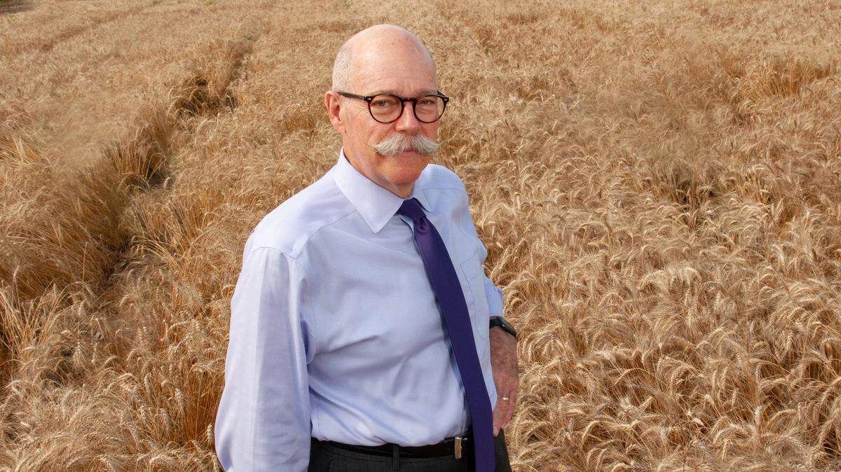 Kansas State University agriculture Dean J. Ernest Minton says K-State research will help alleviate coming food shortages resulting from Russia’s invasion of Ukraine.