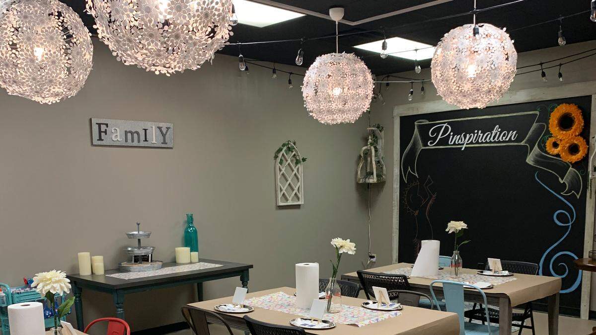 The new Pinspiration, a type of “bricks-and-mortar Pinterest,” is opening on Friday at the Shops at Tallgrass near 21st and Rock Road.