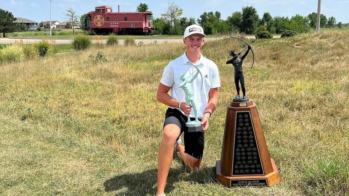 17-year-old Wichita golfer Asher Whitaker becomes youngest Kansas Am winner in 97 years