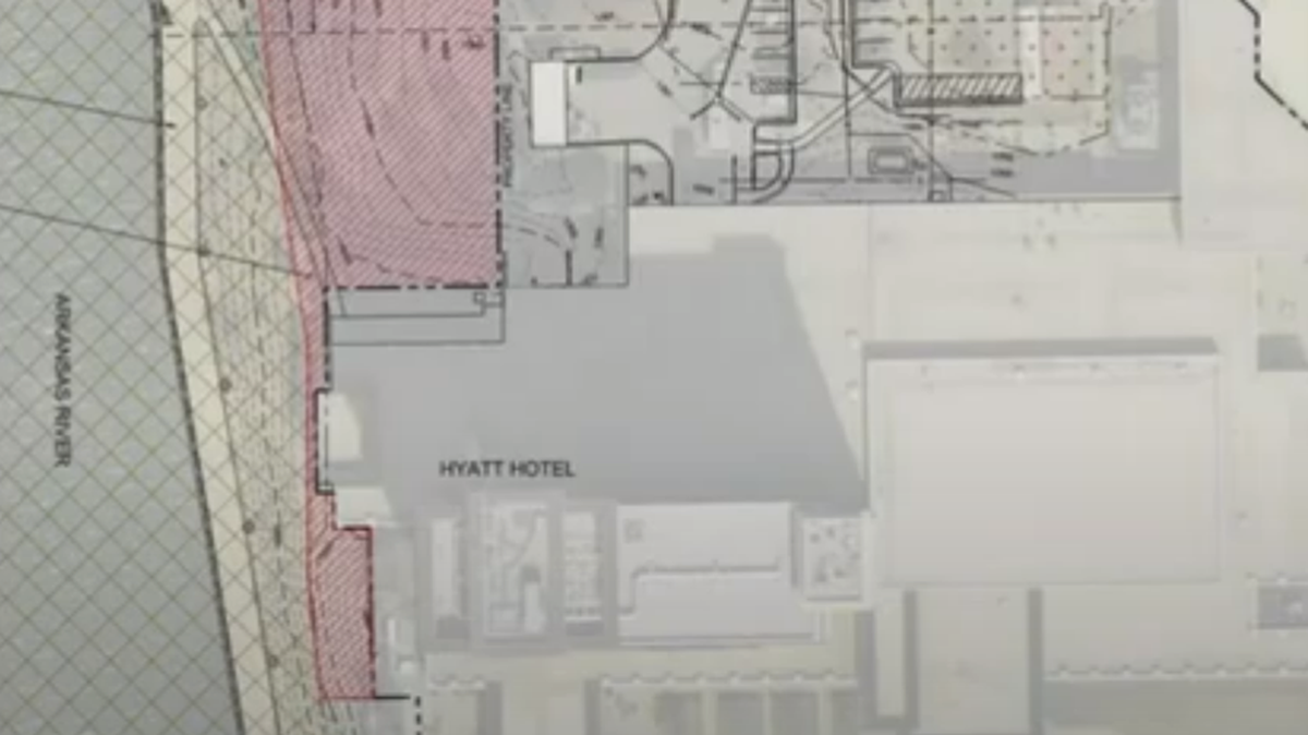 The Wichita City Council approved a purchasing agreement on Dec. 6 to sell a 14,496-square-foot parcel of riverbank land to the Hyatt Hotel for $217,440 unless a better offer is made in the next 30 days.