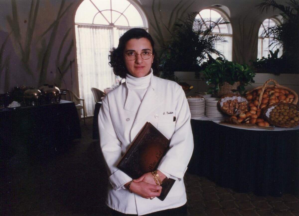 Joumana Toubia, pictured at Olive Tree Bistro during its early days