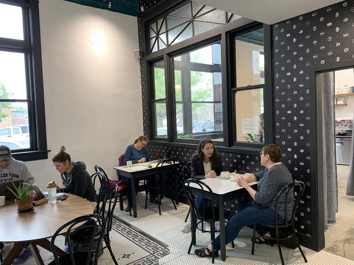 Leslie Coffee Co. opened last year in a historic spot in Delano.