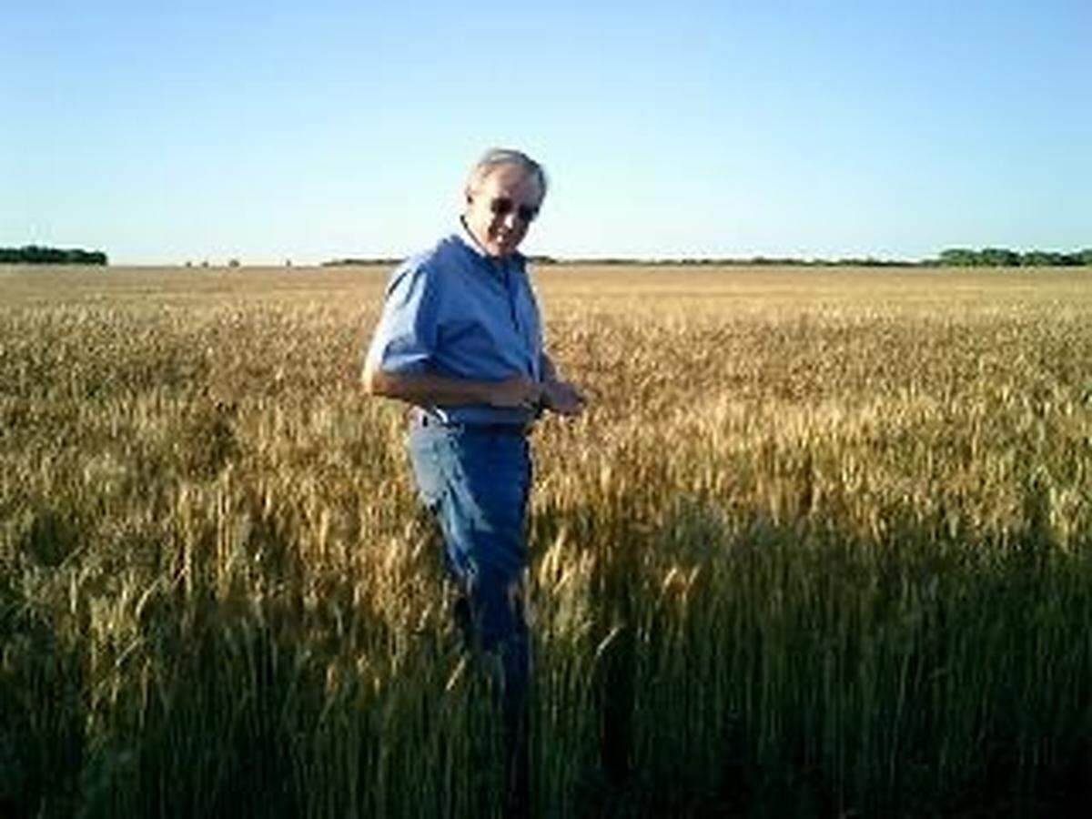 Farming is the only enterprise 84-year-old Larry Steckline has left after giving up his popular ag reports.