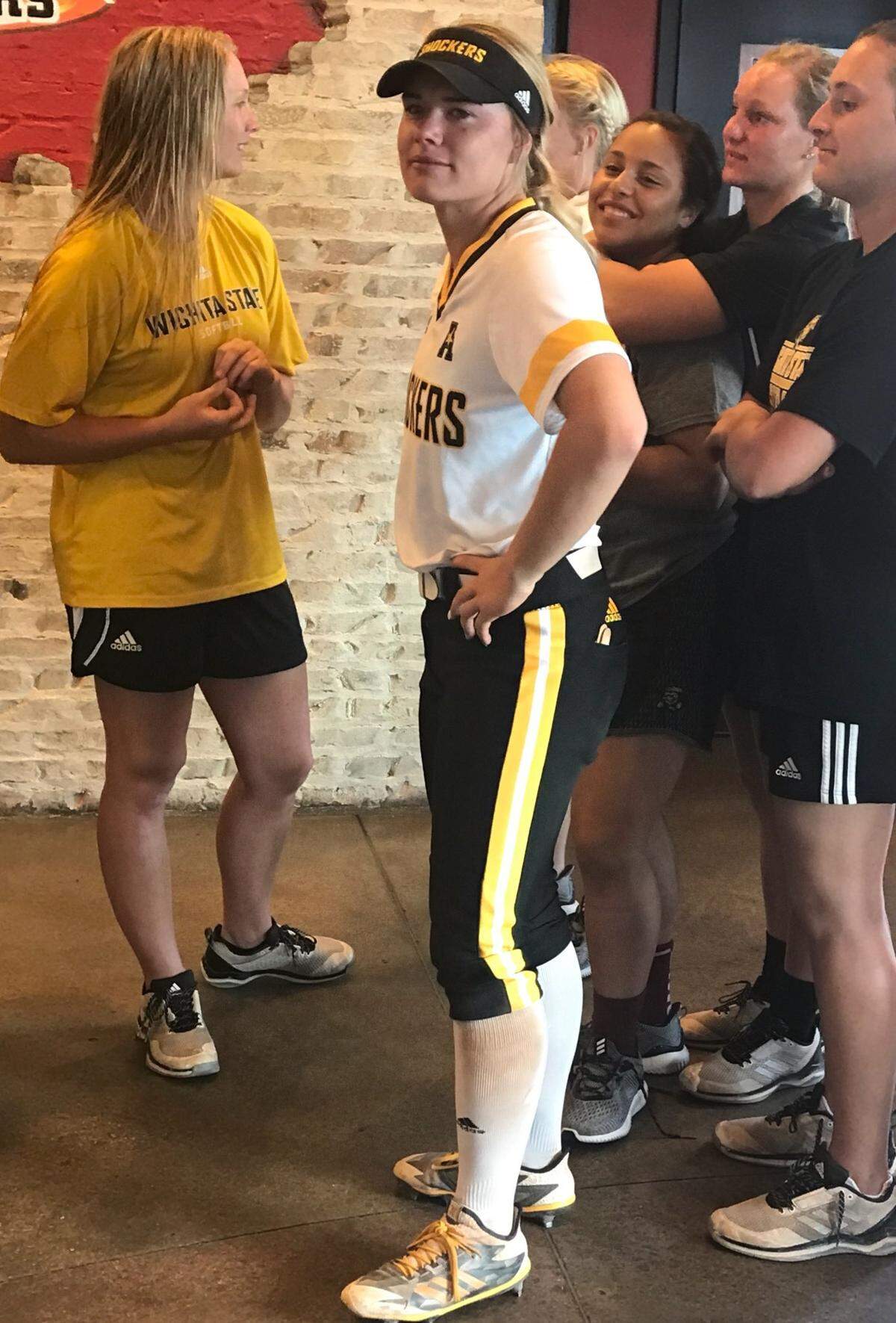 Hours after her final game at Wichita State, Mackenzie Wright still didn't want to take off her uniform. Wright, who won the AAC Player of the Year as a senior, will go down as one of the best in program history.