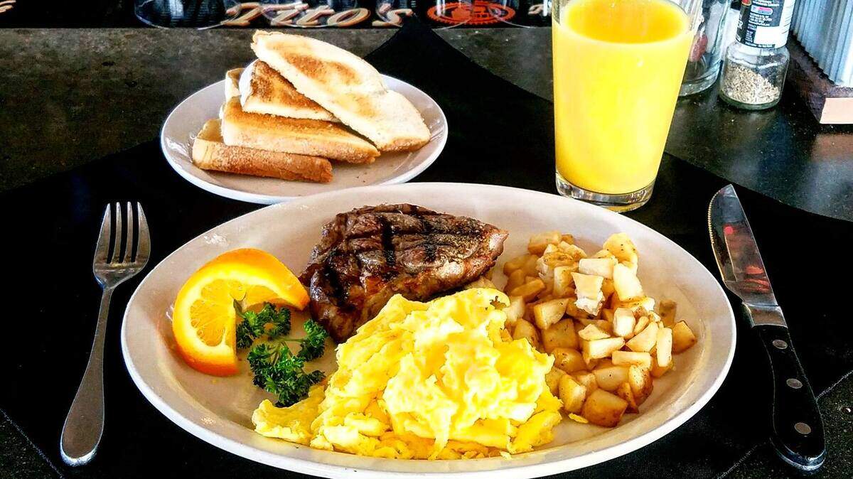 Hangar One Steakhouse has just added a weekend brunch.