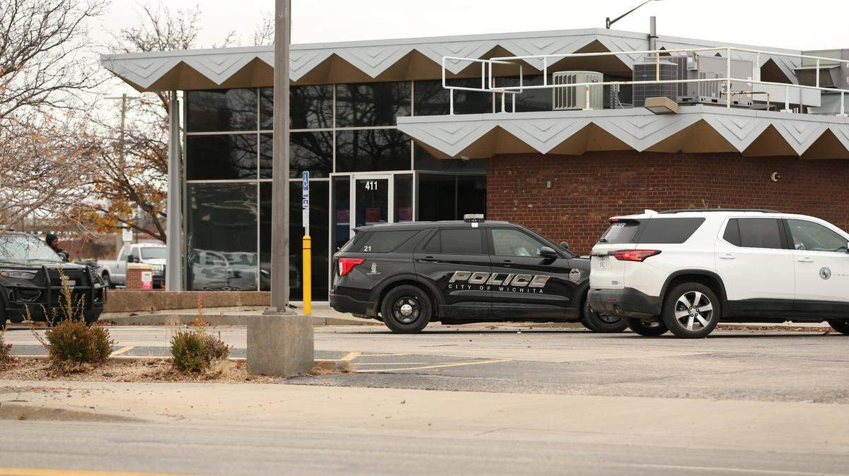 A person was found dead Friday morning outside of the former Bank of America location at Waterman and Topeka downtown.