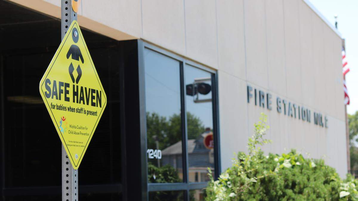 The Wichita Coalition for Child Abuse Prevention is installing free signs at area hospitals and police and fire stations to indicate that parents can surrender newborn infants at those locations.
