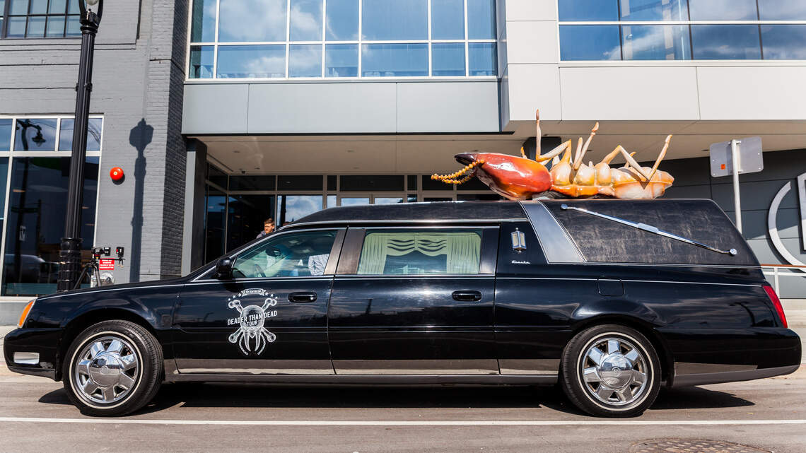 Termites were eating away at a Wichita museum. Now it’s hosting a wake, with a hearse.