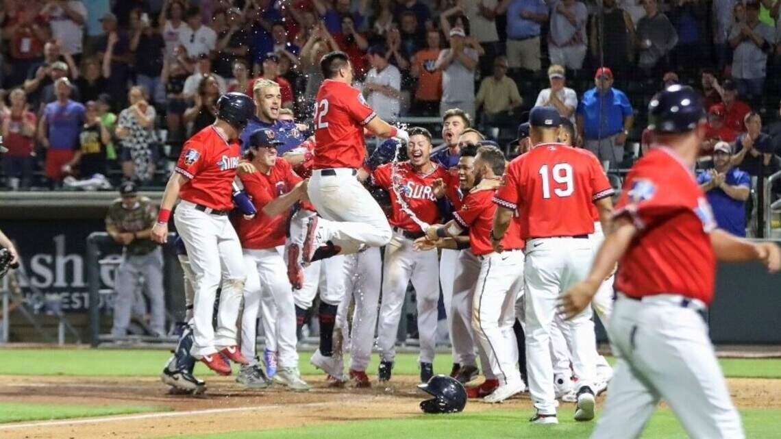 Wind Surge in first place after fourth walk-off win in Wichita with 481-foot home run