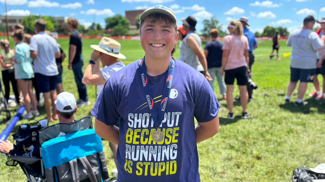 History made with first Wichita Central Christian state track champion