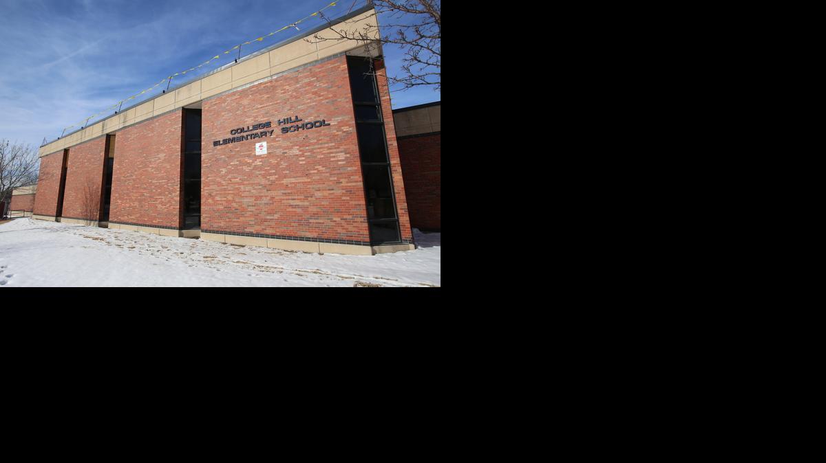 College Hill Elementary at Clifton and First Street was damaged by fire in mid-August of 2013. (Jan. 7, 2014)

