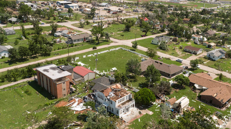 PHOTOS: Tornado sweeps through Kansas town of Eureka