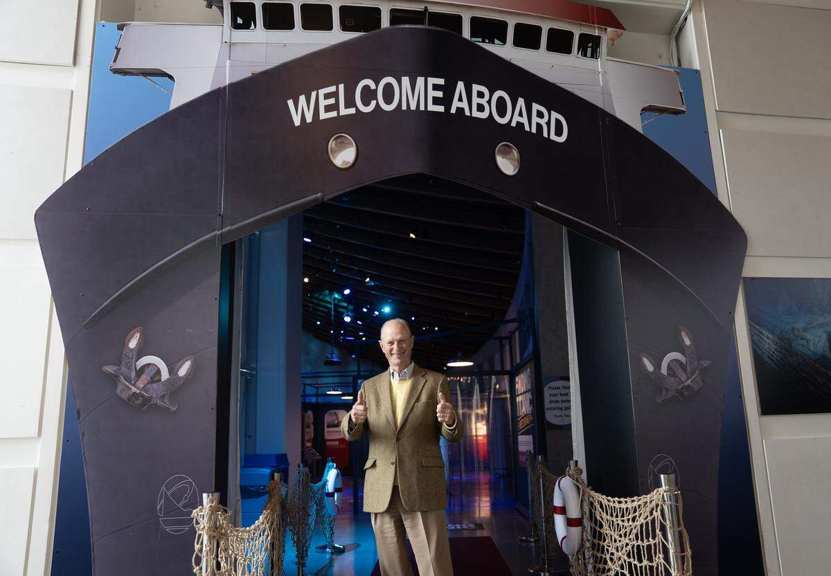 Wichita native Dr. Robert Ballard was in town to open the latest exhibit at Exploration Place, “Finding Titanic: The Secret Mission.” Dr. Robert Ballard found the Titanic during a classified Navy mission. The traveling exhibit is open now through Sept. 7.