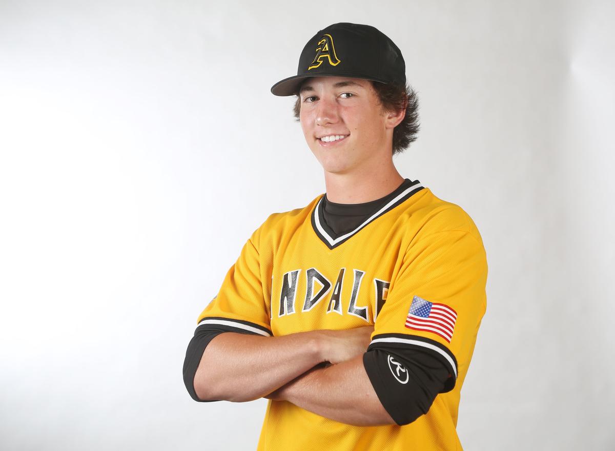 Caleb Hitt, outfield, Andale (June 5, 2018)