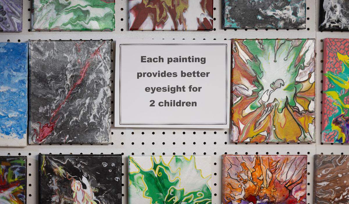 Balbir Mathur has more than 200 paintings already committed to prospective buyers.&nbsp;