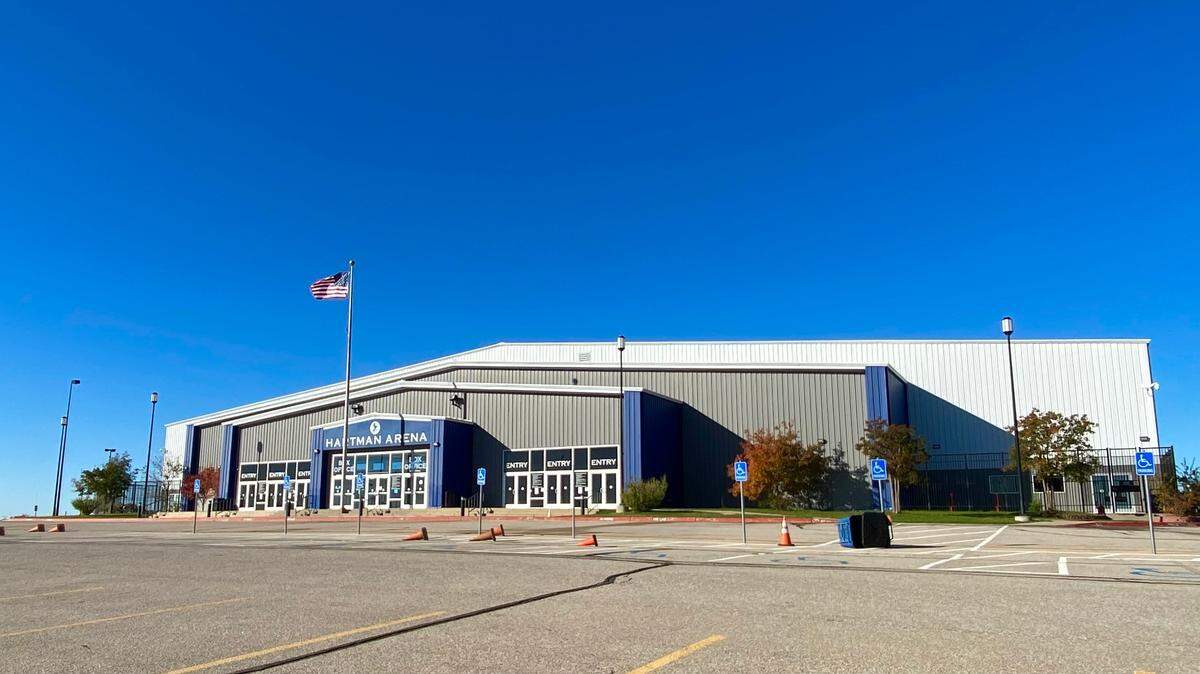 Hartman Arena, north of Wichita in Park City, Kansas
